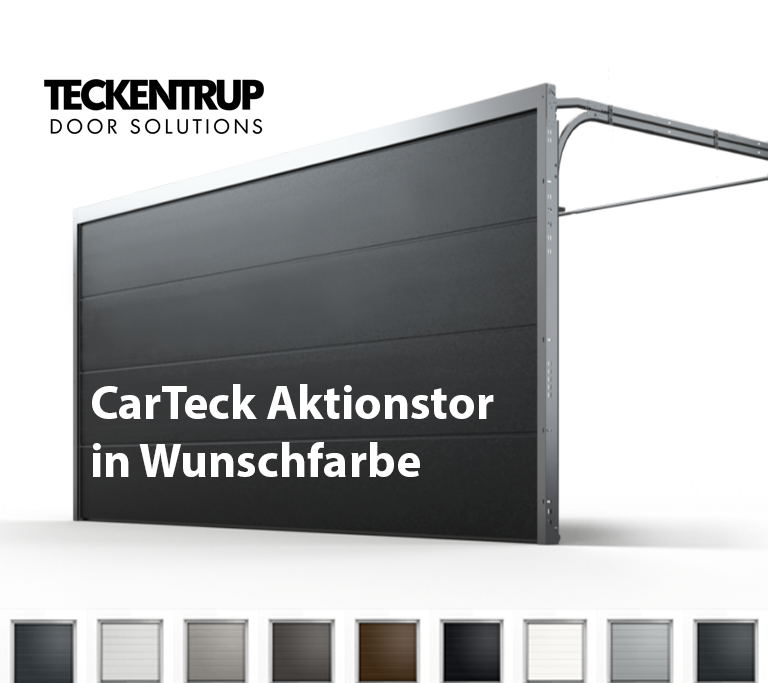 Teckentrup CarTeck Aktionstor - Designpaket - Ohne Sicke / Glatt
