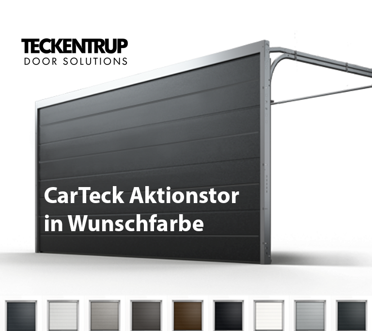 Teckentrup CarTeck Aktionstor - Mit Antrieb | Torbaron